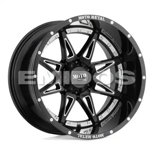Moto Metal MO993 HYDRA GLOSS BLACK MILLED 6x135 20R 9 87.1 18