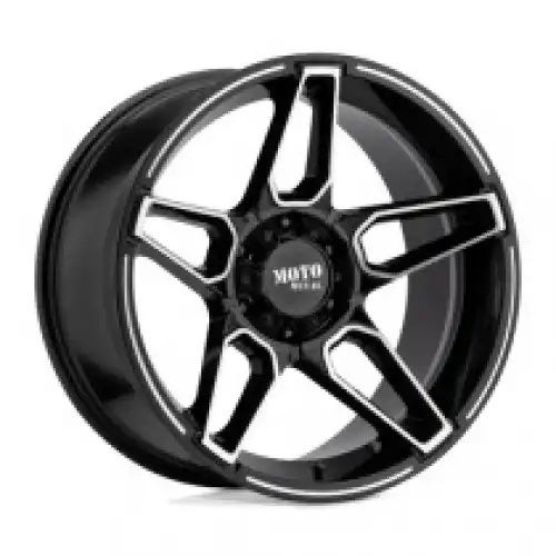 Moto Metal MO994 FANG GLOSS BLACK MACHINED 6x135 20R 12 87.1 -44