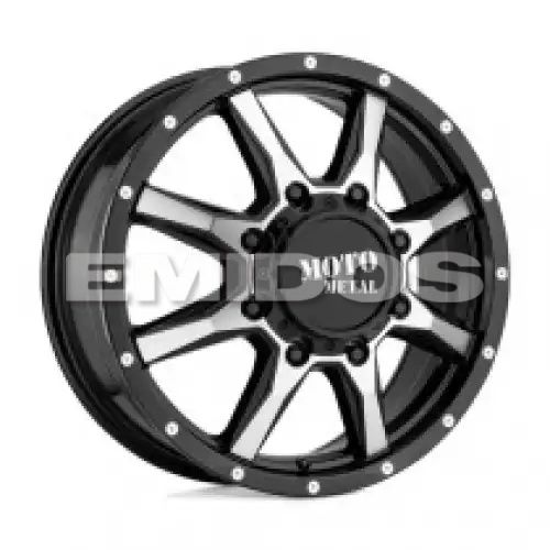 Moto Metal MO995 GLOSS BLACK MACHINED - FRONT 8x210 20R 8.25 154.3 127