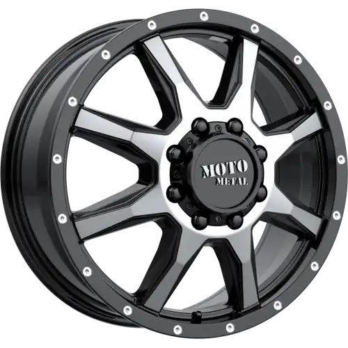 Moto Metal MO995 GLOSS BLACK MACHINED - FRONT 8x210 17R 6.5 154.3 111