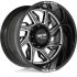 Moto Metal MO997 HURRICANE GLOSS BLACK MILLED - RIGHT DIRECTIONAL 6x135 20R 10 87.1 -18
