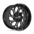 Moto Metal MO999 GLOSS BLACK MILLED 8x180 22R 12 124.2 -44