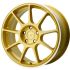 Motegi Racing MR138 GOLD W/ MACHINED LIP 5x112 17R 7 66.56 38