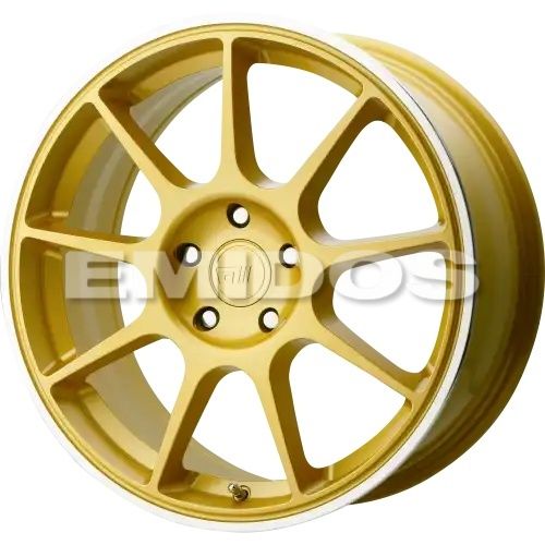 Motegi Racing MR138 GOLD W/ MACHINED LIP 5x114.3 19R 8.5 72.56 35