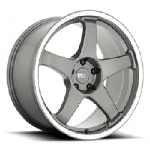 Motegi Racing MR151 CS5 GUNMETAL W/ MACHINED LIP 5x114.3 18R 8.5 72.56 45