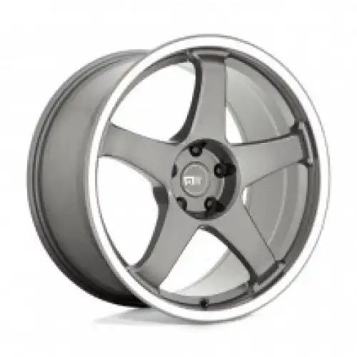 Motegi Racing MR151 CS5 GUNMETAL W/ MACHINED LIP 5x114.3 18R 9.5 72.56 40