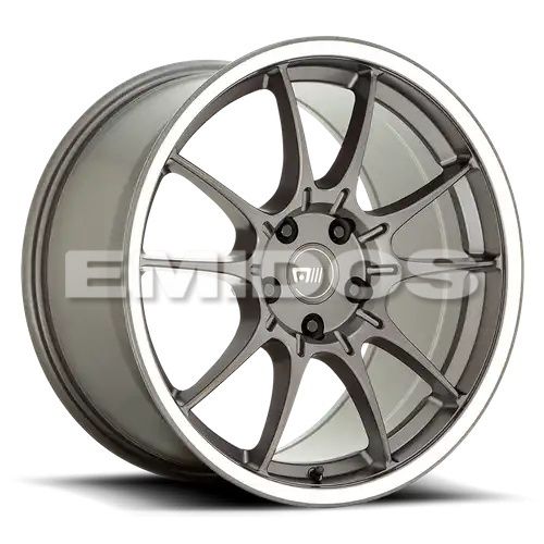 Motegi Racing MR152 SS5 GUNMETAL W/ MACHINED LIP 5x114.3 19R 8.5 72.56 45