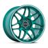 Motegi Racing MR158 TSUBAKI HOKKAIDO GREEN W/ MACHINED LIP 5x108 18R 8.5 63.36 42