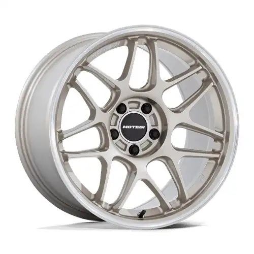 Motegi Racing MR158 TSUBAKI MOTORSPORT GOLD W/ MACHINED LIP 5x114.3 18R 9.5 72.56 15