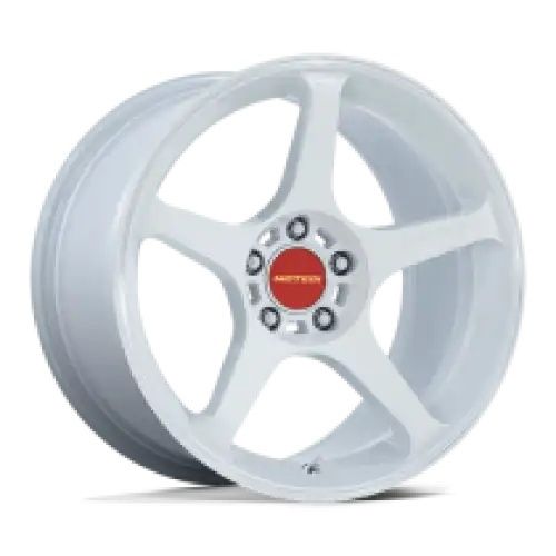 Motegi Racing MR159 BATTLE V MATSURI WHITE PEARL W/ MACHINED LIP STRIPE 5x100 18R 8.5 56.15 30