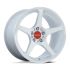 Motegi Racing MR159 BATTLE V MATSURI WHITE PEARL W/ MACHINED LIP STRIPE 5x100 18R 8.5 56.15 30