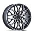 Niche NC277 CALABRIA 5 GLOSS BLACK MACHINED 5x112 22R 9 66.56 20
