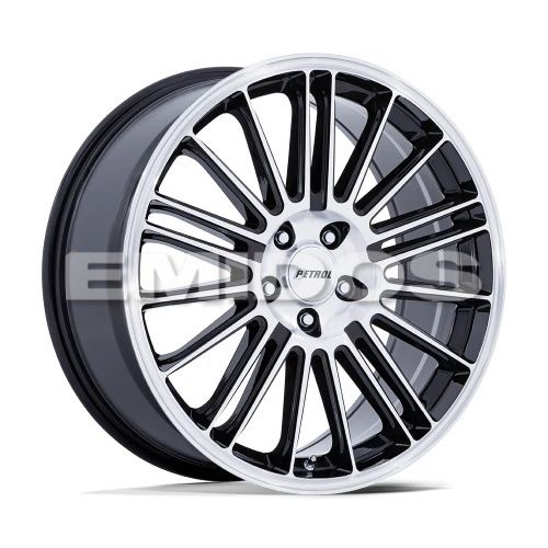 Petrol PE001 P1D GLOSS BLACK W/ MACHINED FACE 5x112 19R 8 72.56 40