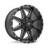 Pro Comp PA48 QUICK 8 SATIN BLACK MILLED 8x180 20R 9 124.2 BNK