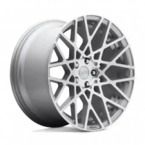 ROTIFORM R110 BLQ GLOSS SILVER MACHINED 5x112 19R 8.5 66.56 45