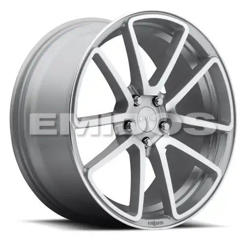 ROTIFORM R120 SPF GLOSS SILVER MACHINED 5x112 18R 8.5 66.56 35