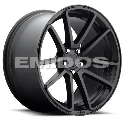 ROTIFORM R122 SPF MATTE BLACK 5x112 19R 8.5 66.56 45