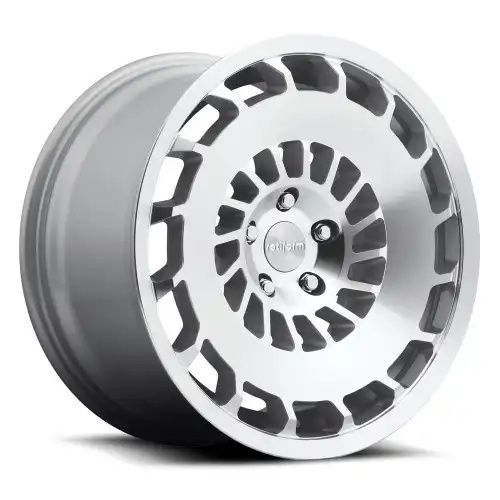 ROTIFORM R135 CCV GLOSS SILVER MACHINED 5x112 18R 8.5 66.56 35