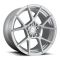 ROTIFORM R138 KPS GLOSS SILVER BRUSHED 5x112 19R 8.5 66.56 45