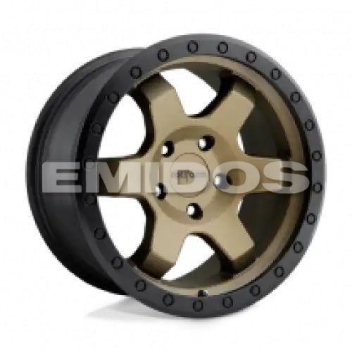 ROTIFORM R150 SIX-OR MATTE BRONZE BLACK BEAD RING 5x127 17R 9 71.5 1