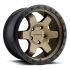ROTIFORM R150 SIX-OR MATTE BRONZE BLACK BEAD RING 6x135 20R 9 87.1 1