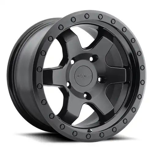 ROTIFORM R151 SIX-OR MATTE BLACK 6x139.7 17R 9 106.1 1