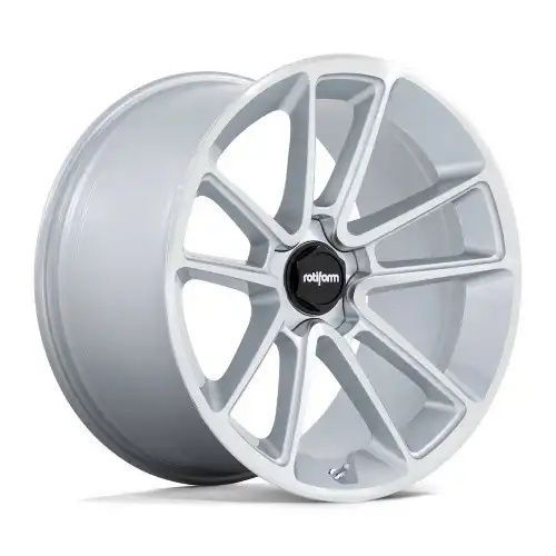 ROTIFORM R192 BTL GLOSS SILVER W/ MACHINED FACE 5x114.3 21R 10.5 72.56 45