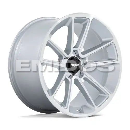 ROTIFORM R192 BTL GLOSS SILVER W/ MACHINED FACE 5x130 21R 9.5 71.5 55