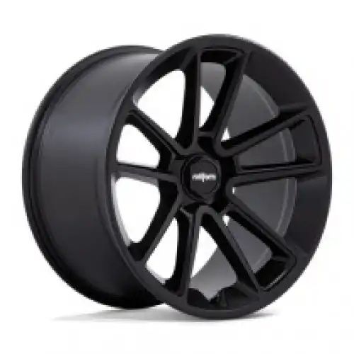 ROTIFORM R194 BTL MATTE BLACK W/ BLACK CAP 5x112 21R 9.5 66.56 25