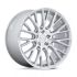ROTIFORM RC201 LSE GLOSS SILVER W/ MACHINED FACE 5x120 20R 10 72.56 40