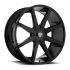 DUB S110 PUSH GLOSS BLACK 5x114.3/127 20R 8.5 72.56 30