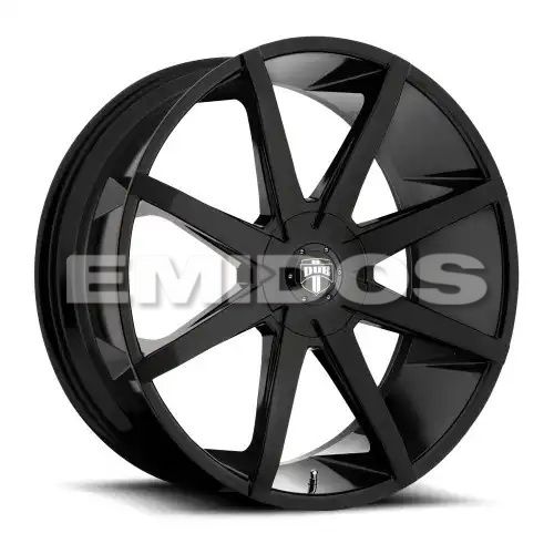 DUB S110 PUSH GLOSS BLACK 6x120/132 20R 8.5 74.5 35