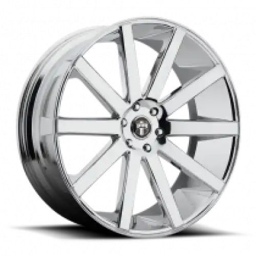 DUB S120 SHOT CALLA CHROME PLATED 6x135 28R 10 87.1 30