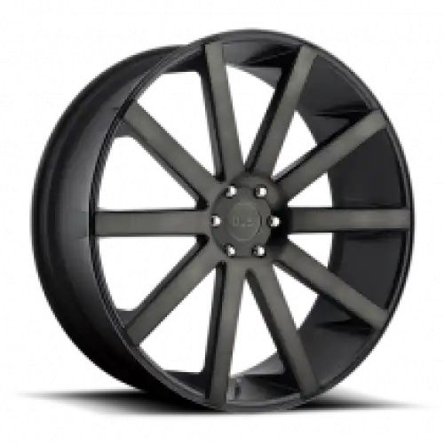 DUB S121 SHOT CALLA MATTE BLACK DOUBLE DARK TINT 5x114.3 22R 9 72.56 38