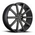 DUB S121 SHOT CALLA MATTE BLACK DOUBLE DARK TINT 6x139.7 22R 9.5 106.1 20