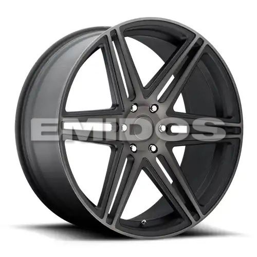 DUB S123 SKILLZ MATTE BLACK DOUBLE DARK TINT 6x139.7 24R 10 78.1 30