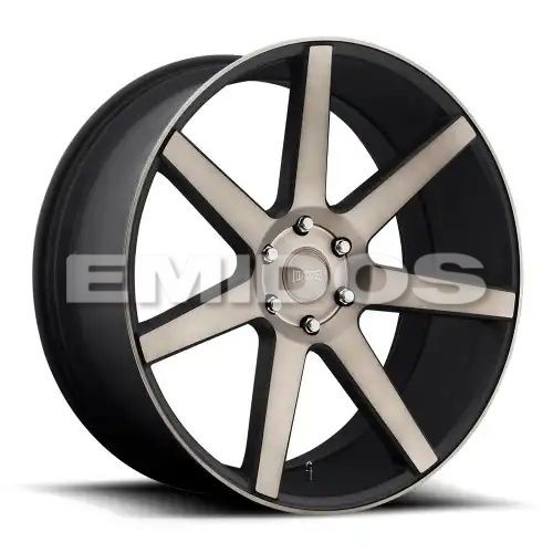 DUB S127 FUTURE MATTE BLACK DOUBLE DARK TINT 6x139.7 22R 9.5 106.1 19