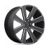DUB S187 8-BALL MATTE BLACK MILLED 6x139.7 22R 9.5 78.1 30