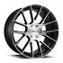 DUB S206 LUXE GLOSS BLACK BRUSHED 6x139.7 22R 9.5 78.1 20