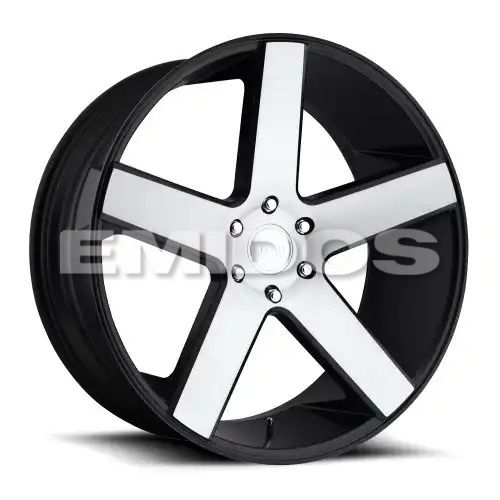 DUB S217 BALLER GLOSS BLACK BRUSHED 6x139.7 24R 10 106.1 19