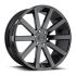 DUB S219 SHOT CALLA GLOSS BLACK 5x139.7 24R 10 78.1 25