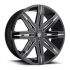 DUB S227 STACKS GLOSS BLACK MILLED 5x114.3/120 22R 9.5 72.56 33