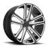 DUB S255 FLEX GLOSS BLACK MILLED 6x139.7 24R 10 78.1 30