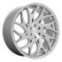 DUB S261 G.O.A.T. SILVER BRUSHED FACE 6x139.7 26R 10 106.1 25