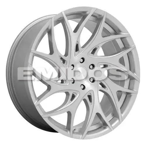 DUB S261 G.O.A.T. SILVER BRUSHED FACE 6x135 26R 10 87.1 30