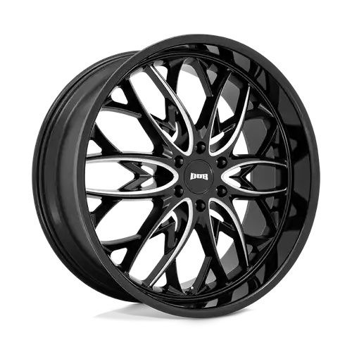 DUB S263 OG GLOSS BLACK MILLED 6x139.7 24R 10 106.1 25