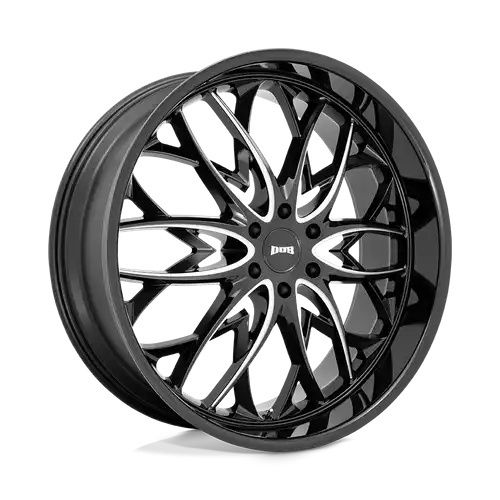 DUB S263 OG GLOSS BLACK MILLED 6x139.7 26R 10 106.1 25