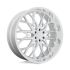 DUB S264 OG SILVER W/ DIAMOND CUT LIP 6x135 22R 9.5 87.1 30