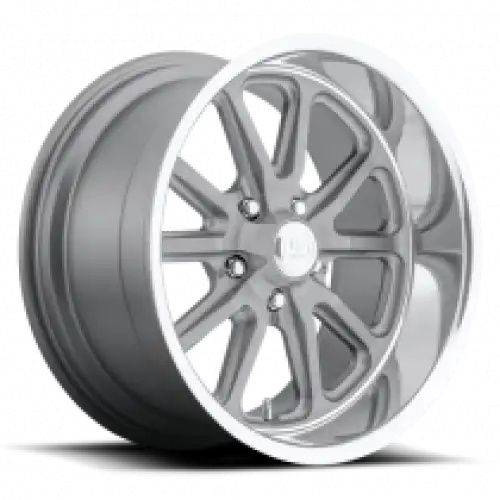 US MAG U111 RAMBLER MATTE GUN METAL MACHINED 5x120 20R 10.5 72.56 30