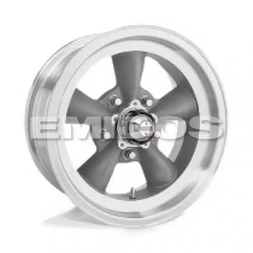 American racing VN105 TORQ THRUST D TORQ THRUST GRAY W/ MACH LIP 5x120.65 15R 8 83.06 BNK